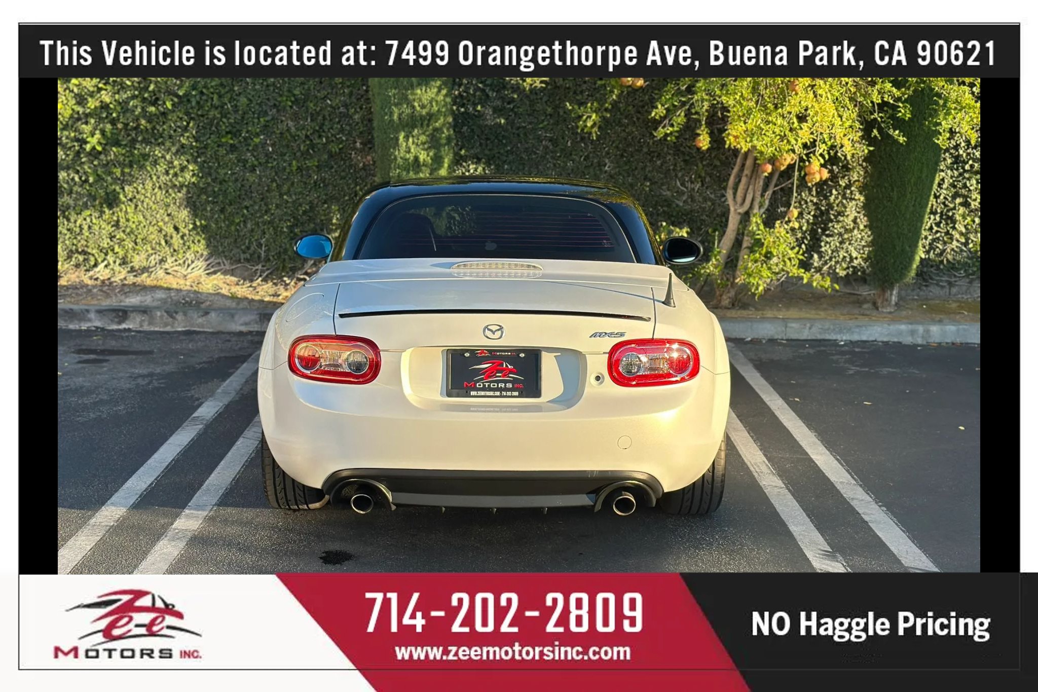 Used 2015 MAZDA MX-5 Miata Club RWD image 8