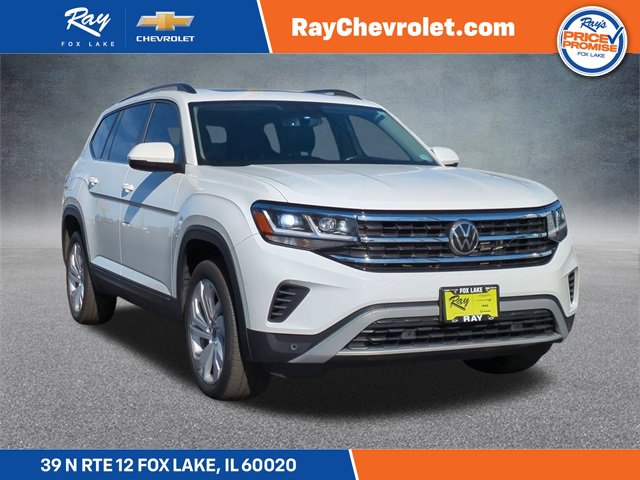 Used 2021 Volkswagen Atlas SE w/ Panoramic Sunroof Package image 1