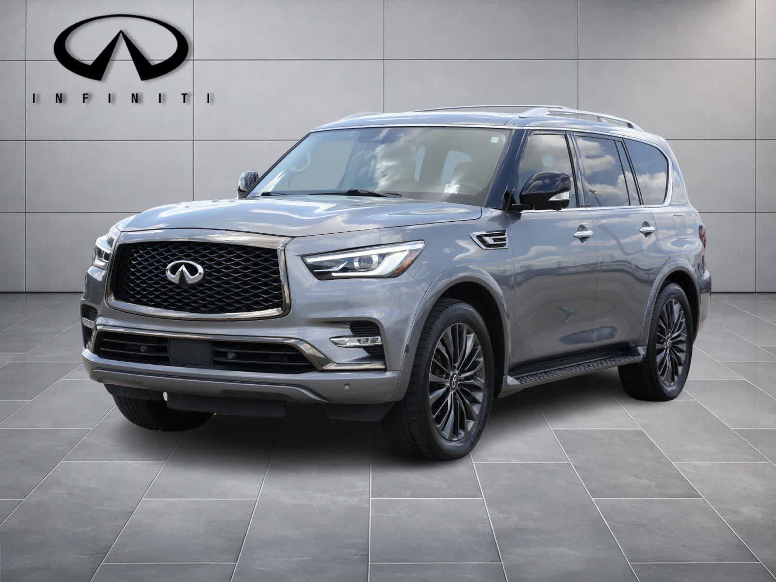Used 2021 INFINITI QX80 Premium Select w/ Cargo Package AWD/4WD image 1