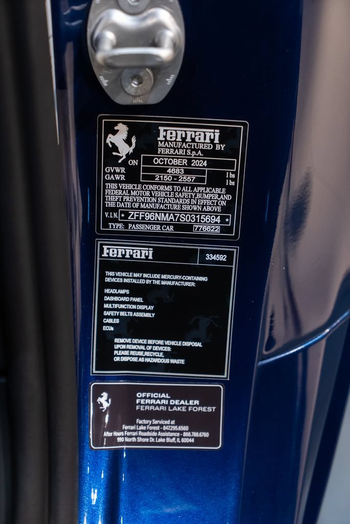 Certified 2025 Ferrari SF90 Spider AWD/4WD image 37