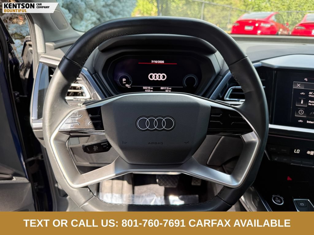 Used 2022 Audi Q4 e-tron Premium Plus AWD/4WD image 15