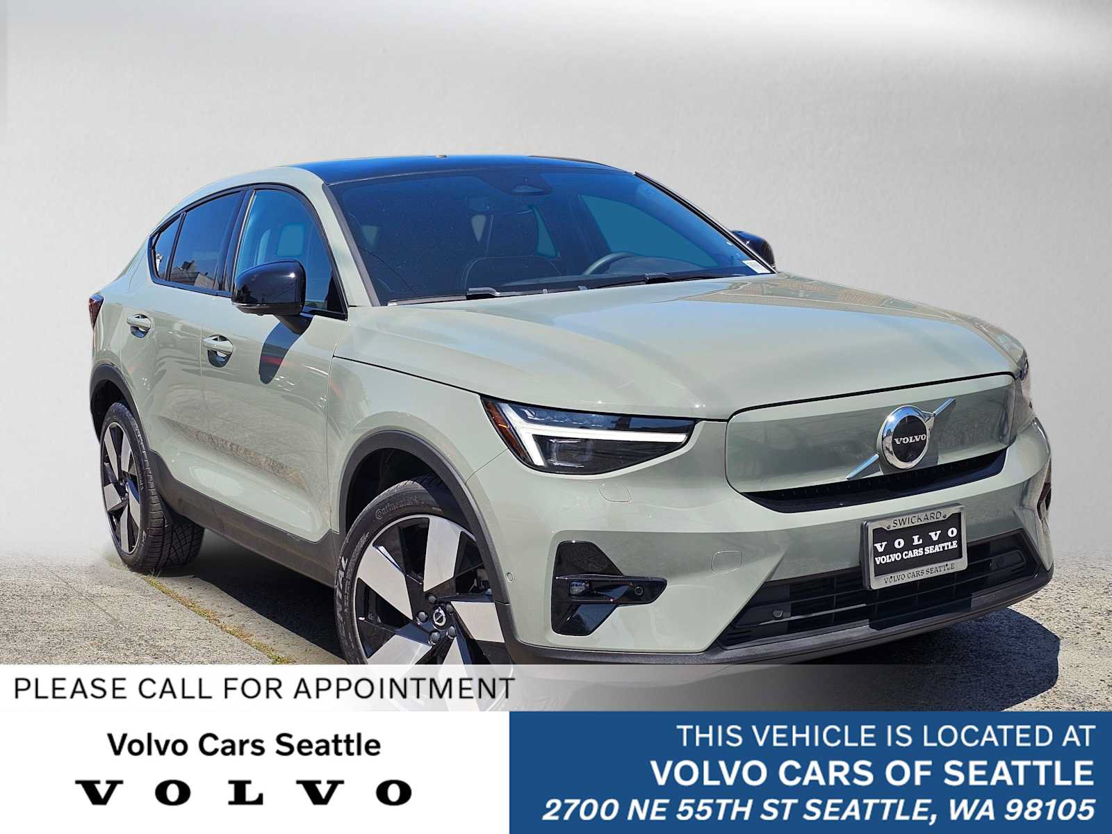 Certified 2023 Volvo C40 P8 Recharge Ultimate w/ Protection Package Premier
