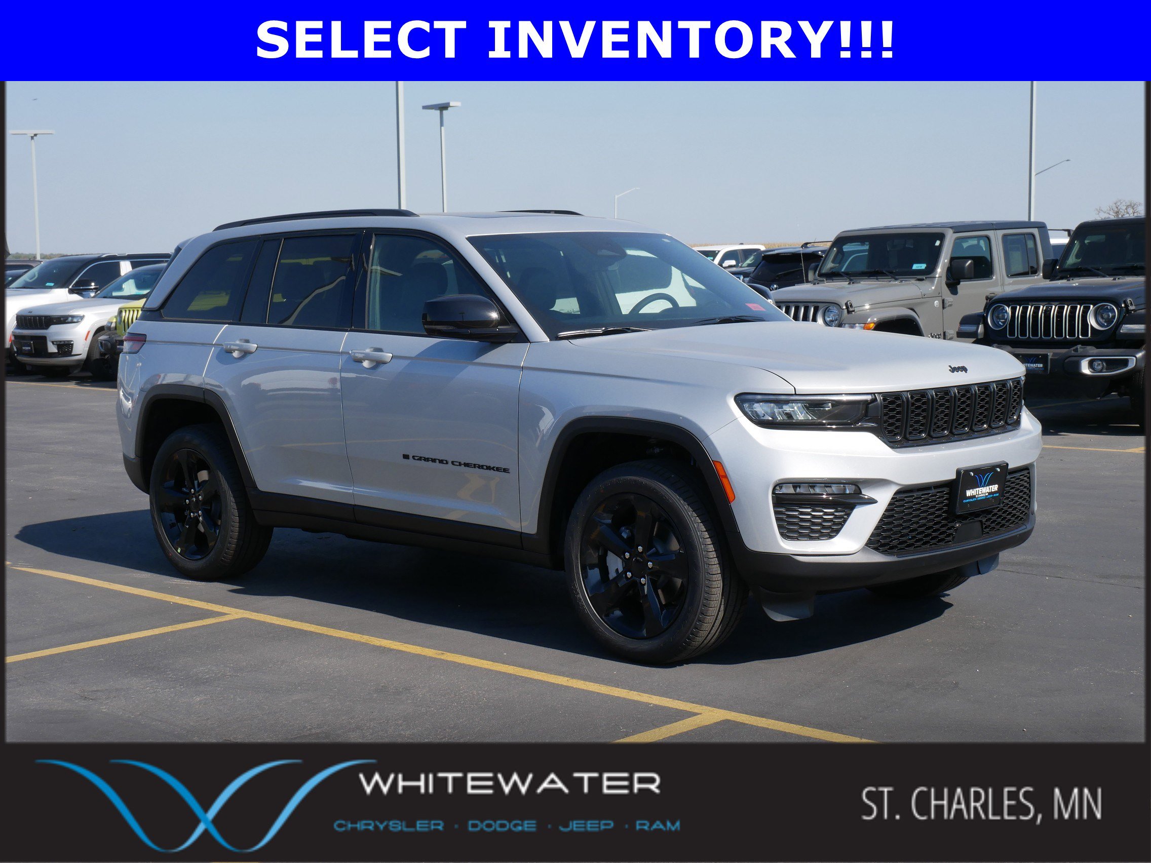 New 2025 Jeep Grand Cherokee Limited w/ Black Appearance Package