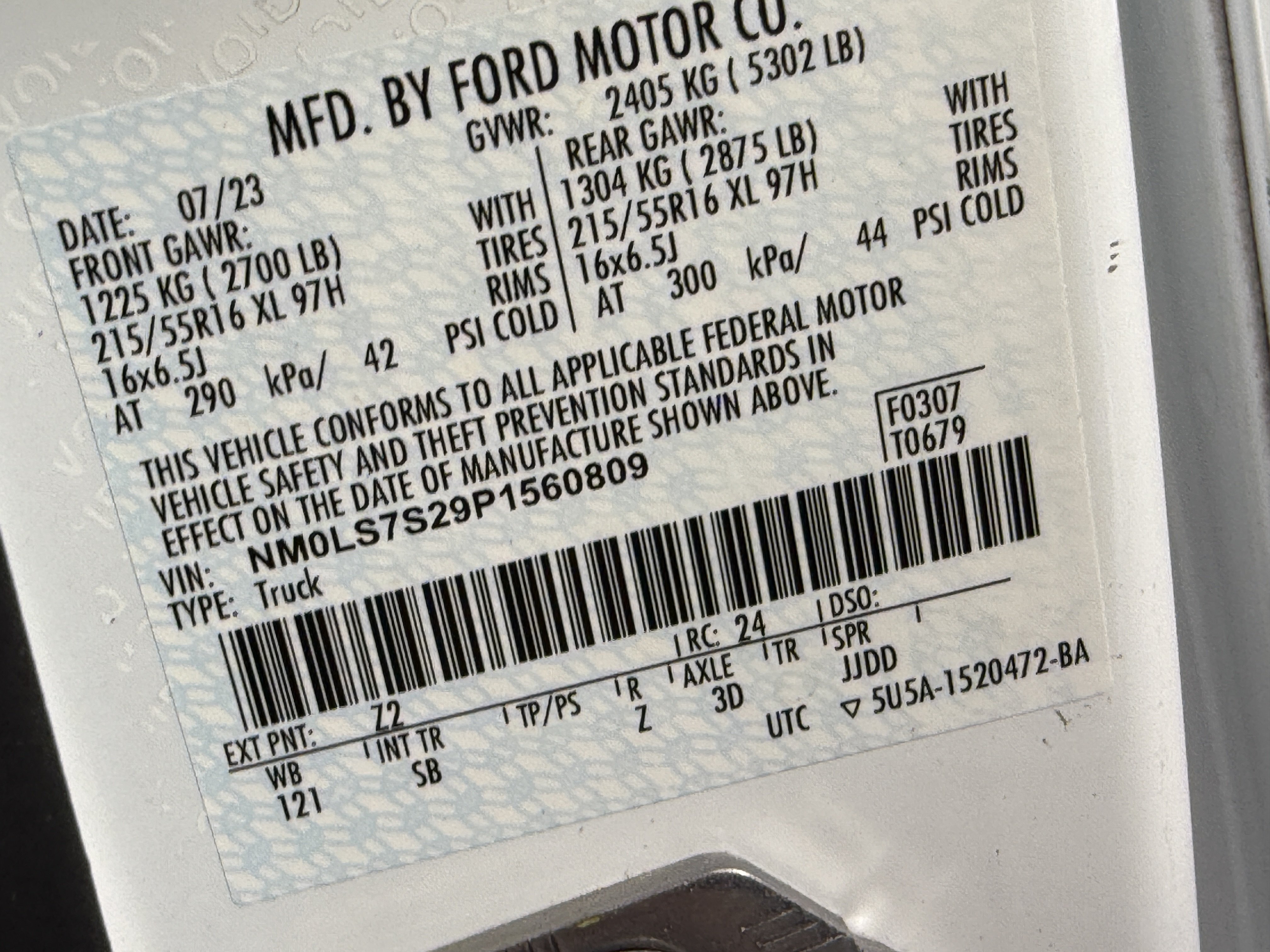 Certified 2023 Ford Transit Connect XL FWD image 26