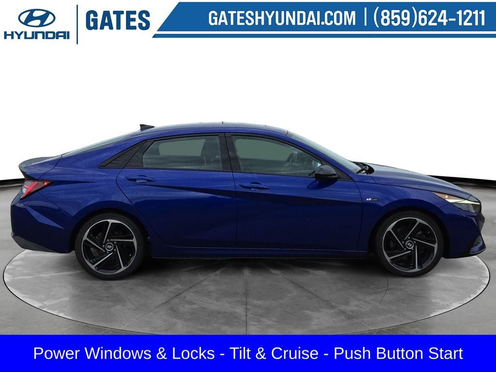Certified 2021 Hyundai Elantra N Line FWD image 3
