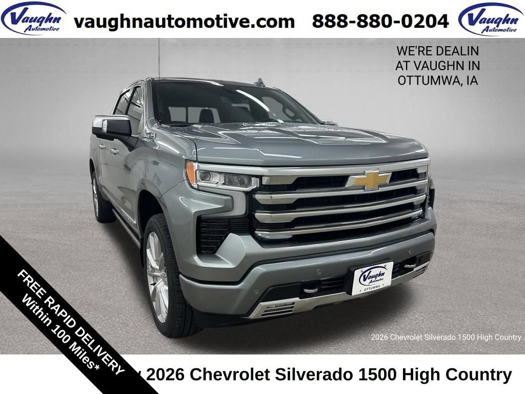 New 2026 Chevrolet Silverado 1500 High Country AWD/4WD 360° Tour