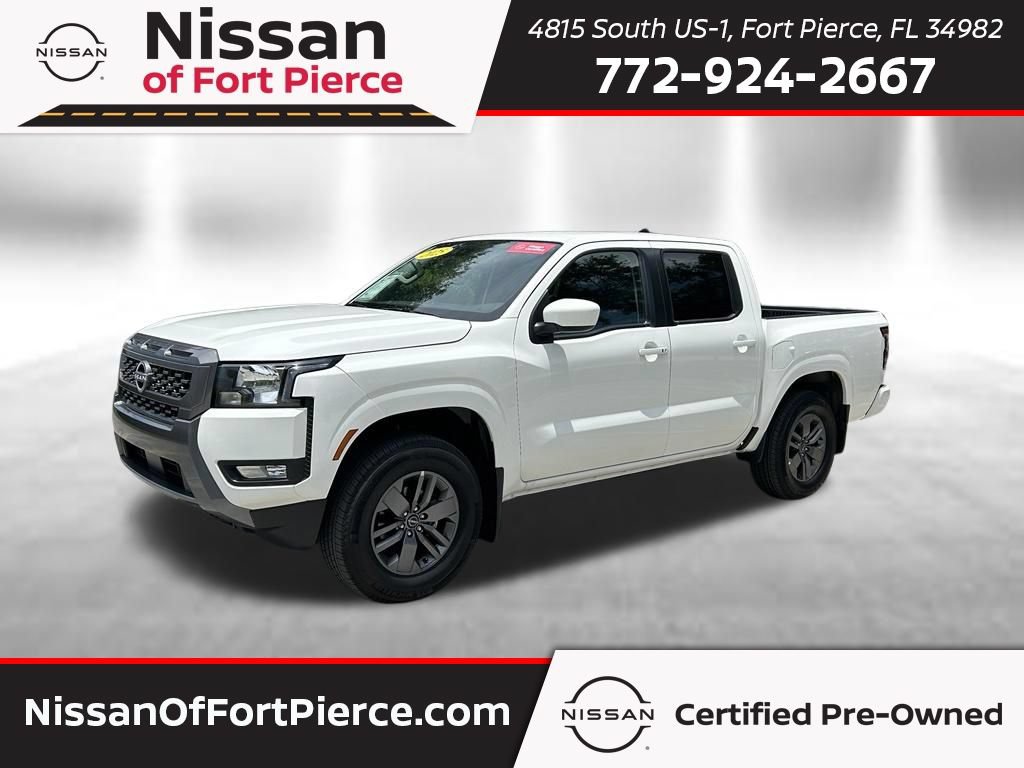 Certified 2025 Nissan Frontier SV w/ SV Convenience Package AWD/4WD 360° Tour