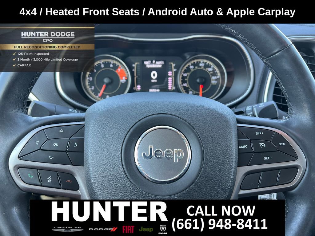Certified 2019 Jeep Cherokee Latitude w/ Cold Weather Group AWD/4WD image 21