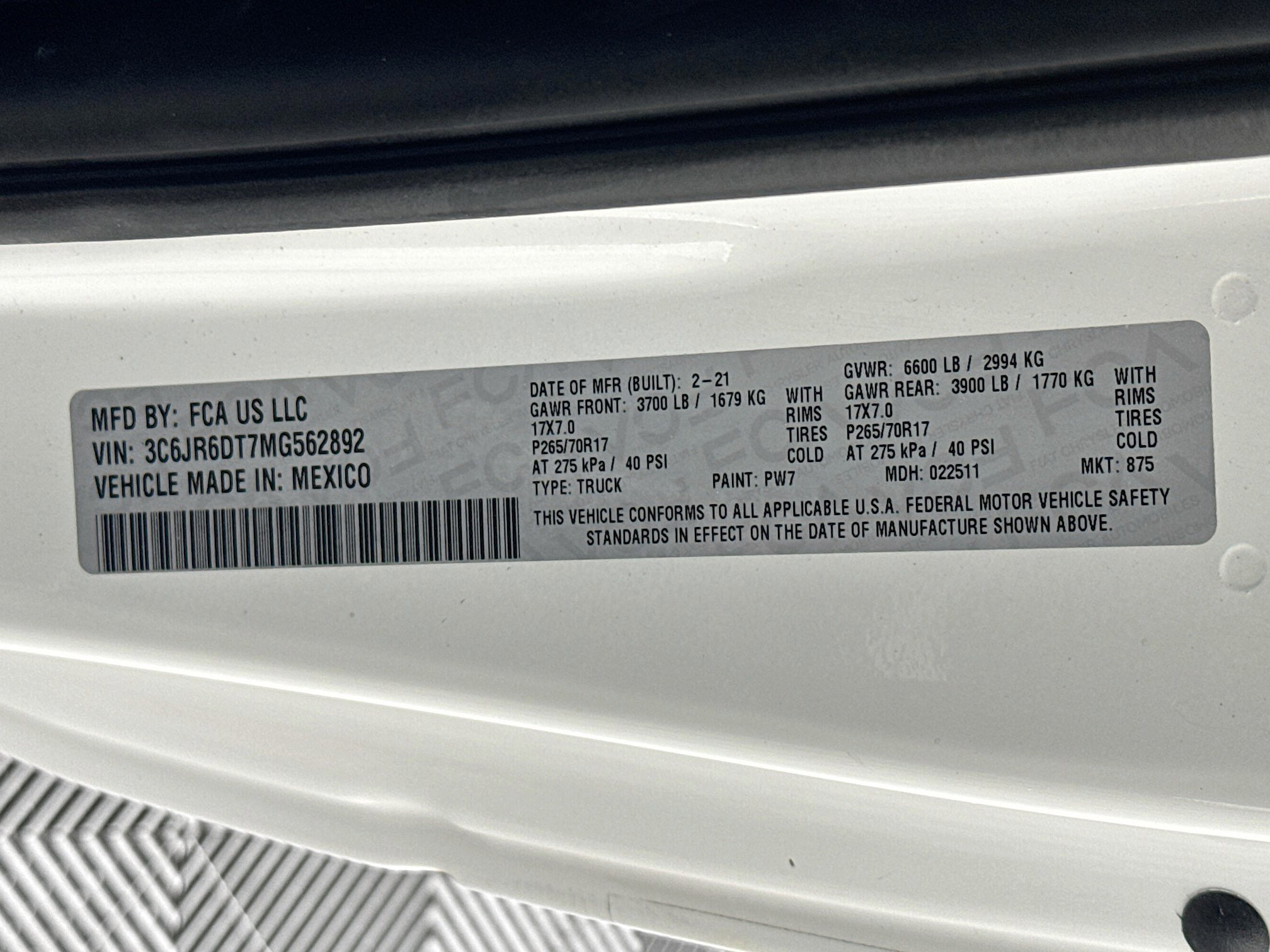 Used 2021 RAM 1500 Tradesman w/ Popular Equipment Group image 36