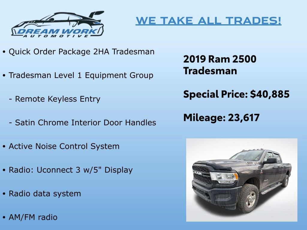 Used 2019 RAM 2500 Tradesman image 2