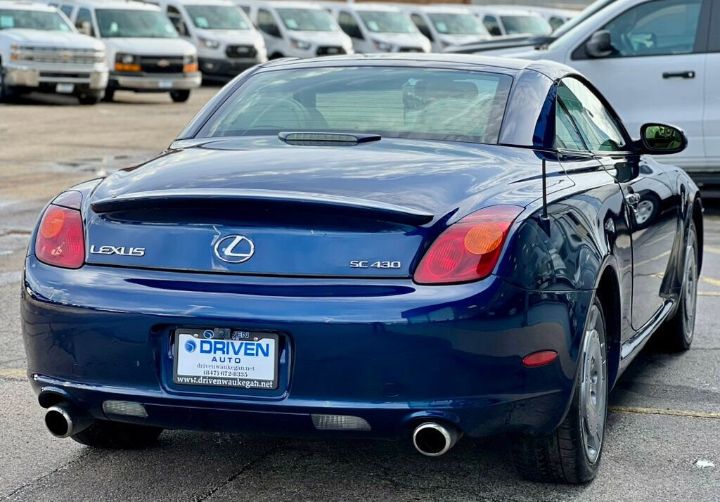 Used 2002 Lexus SC 430 Convertible RWD image 32