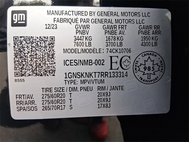 Used 2024 Chevrolet Tahoe LT image 19