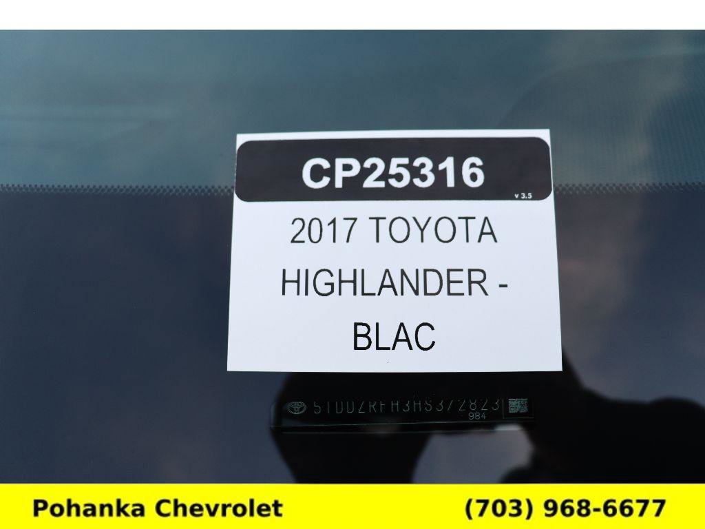 Used 2017 Toyota Highlander Limited image 38