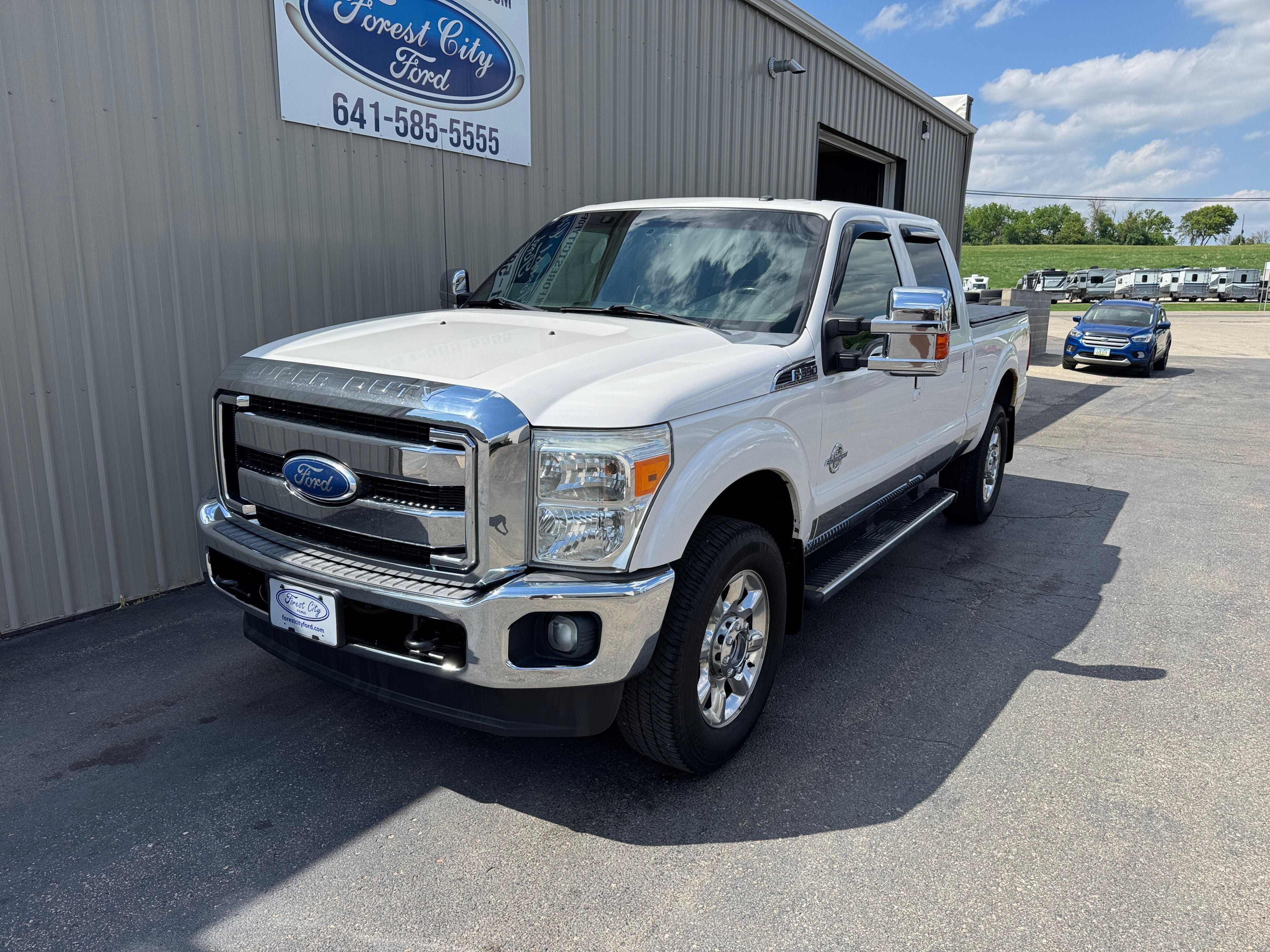 Used 2012 Ford F350 Lariat w/ Lariat Ultimate Pkg AWD/4WD image 2
