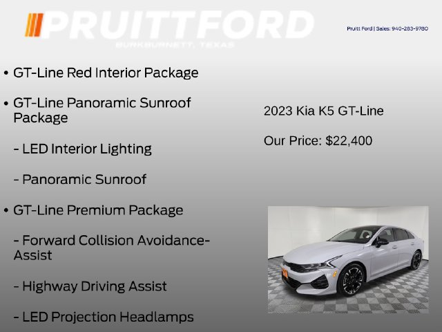 Used 2023 Kia K5 GT-Line AWD/4WD image 7