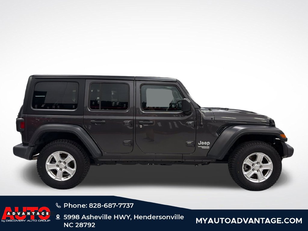 Used 2019 Jeep Wrangler Unlimited Sport S AWD/4WD image 4