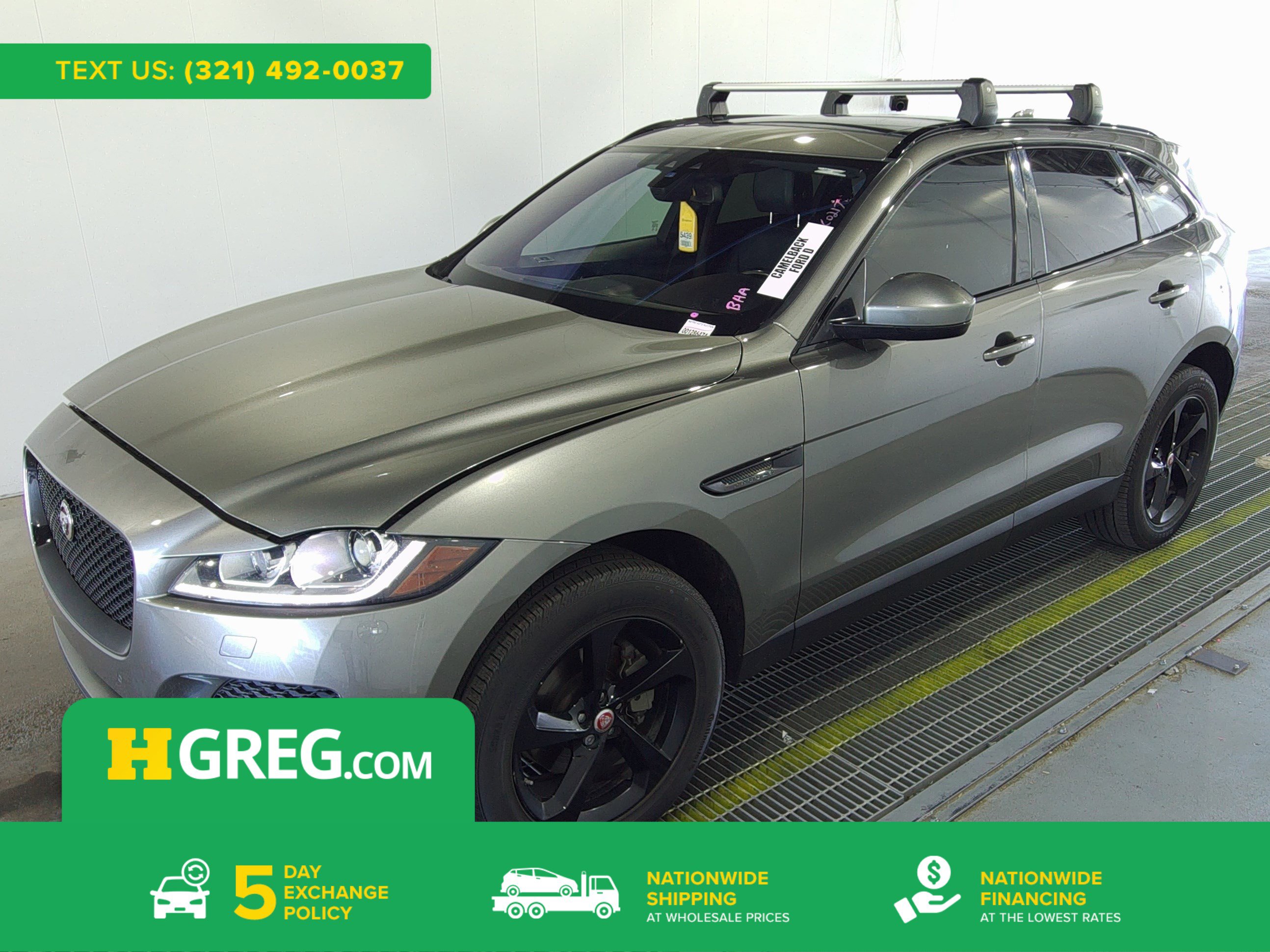 Used 2018 Jaguar F-PACE Premium AWD/4WD image 1