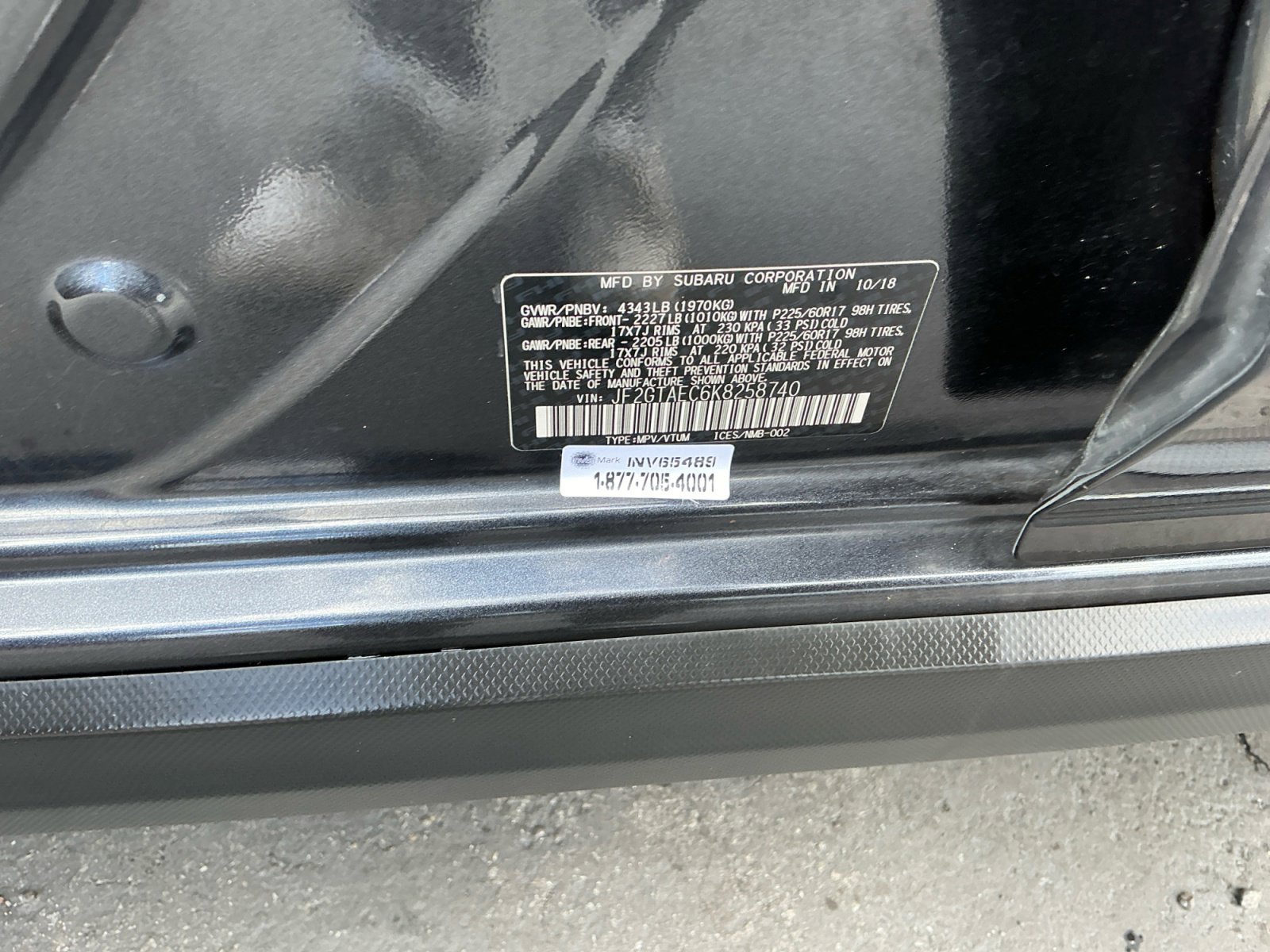 Used 2019 Subaru Crosstrek 2.0i Premium AWD/4WD image 27