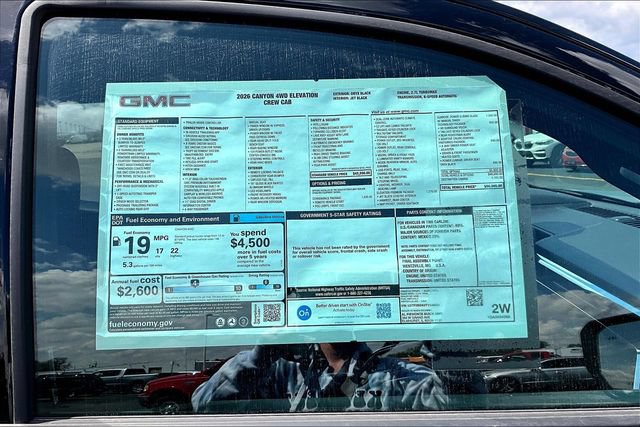 New 2026 GMC Canyon Elevation w/ Convenience Package AWD/4WD image 14