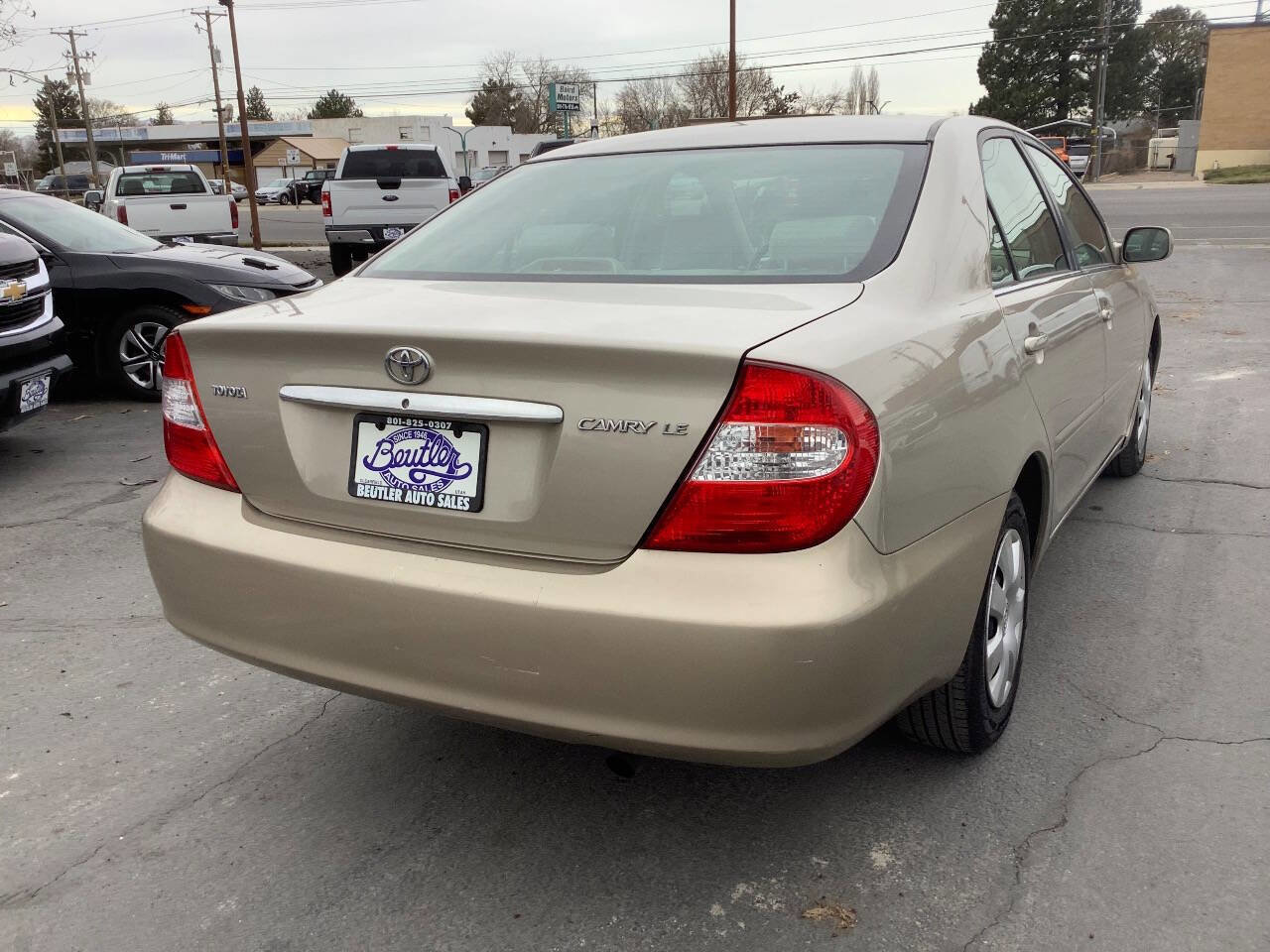 Used 2004 Toyota Camry LE FWD image 10