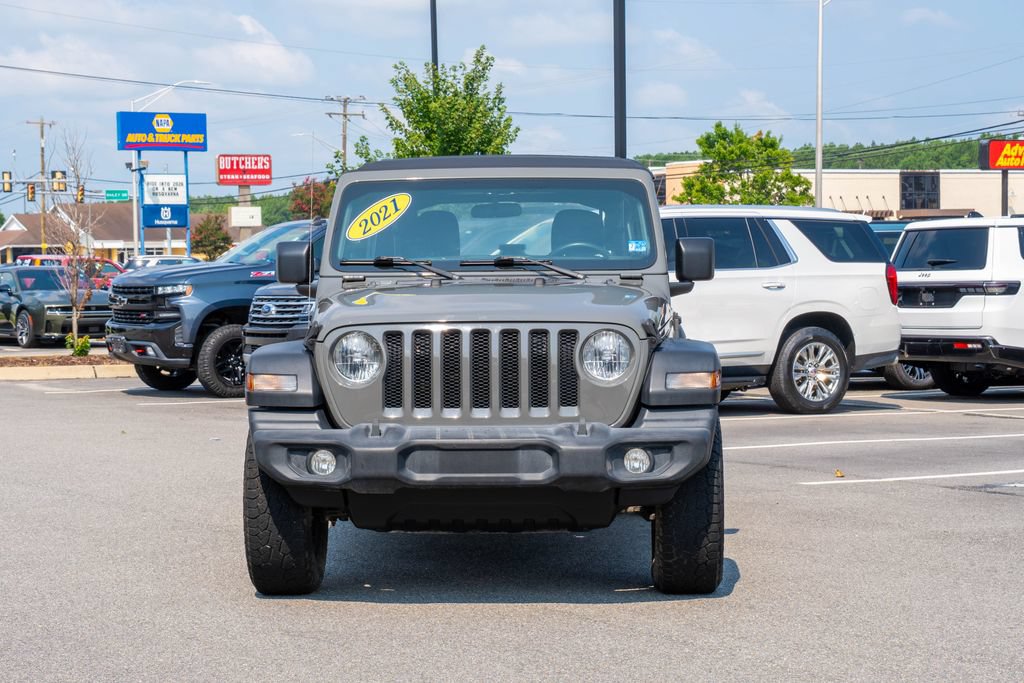 Used 2021 Jeep Wrangler Unlimited Sport AWD/4WD image 2