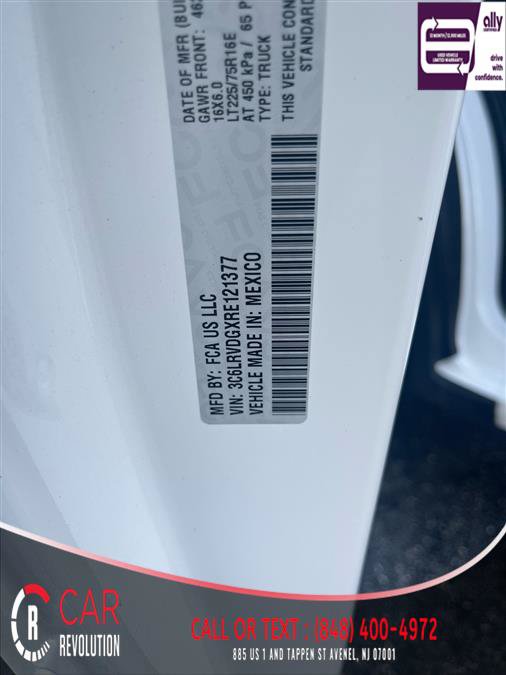Used 2024 RAM ProMaster 2500 w/ Convenience Group FWD image 8