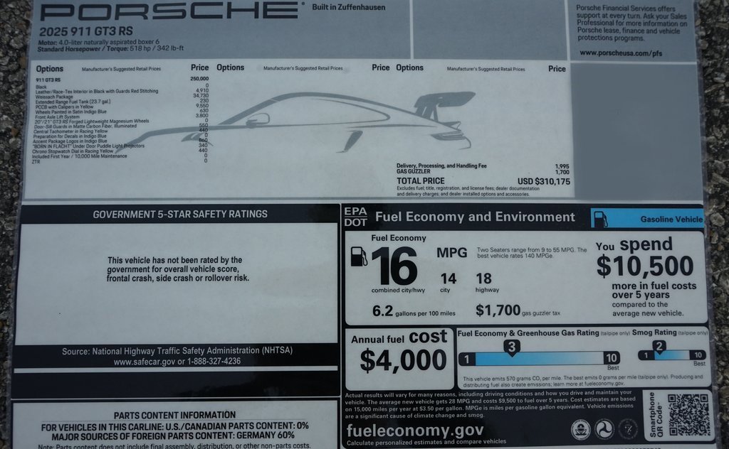 Used 2025 Porsche 911 GT3 RS image 40
