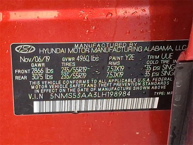 Used 2020 Hyundai Santa Fe Limited image 26