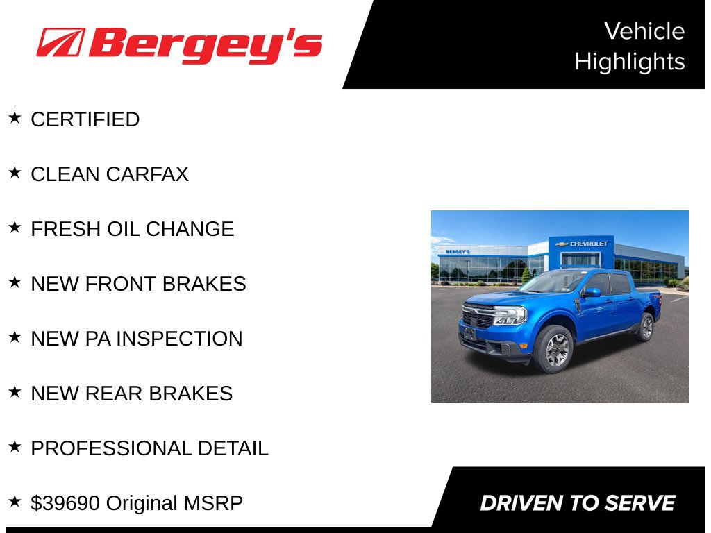 Used 2022 Ford Maverick Lariat w/ Lariat Luxury Package AWD/4WD image 4
