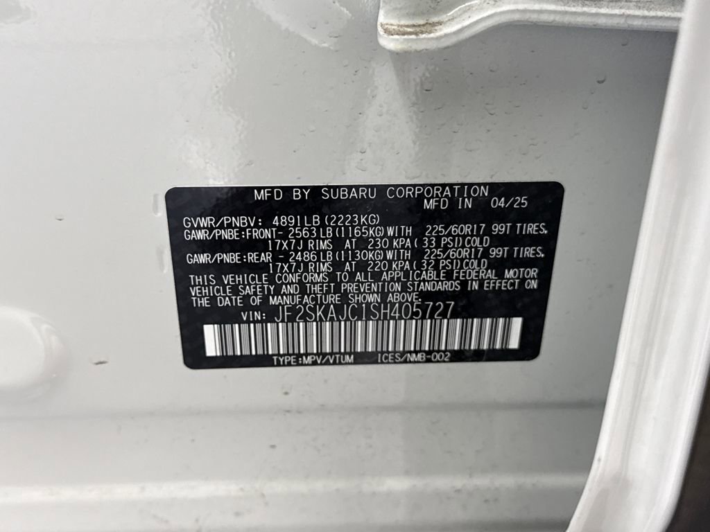 Certified 2025 Subaru Forester Wilderness image 28