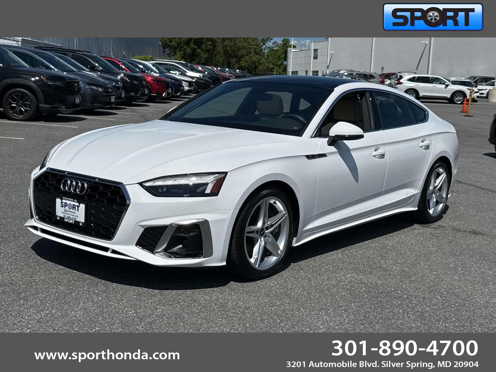 Used 2021 Audi A5 2.0T Premium Plus AWD/4WD image 1