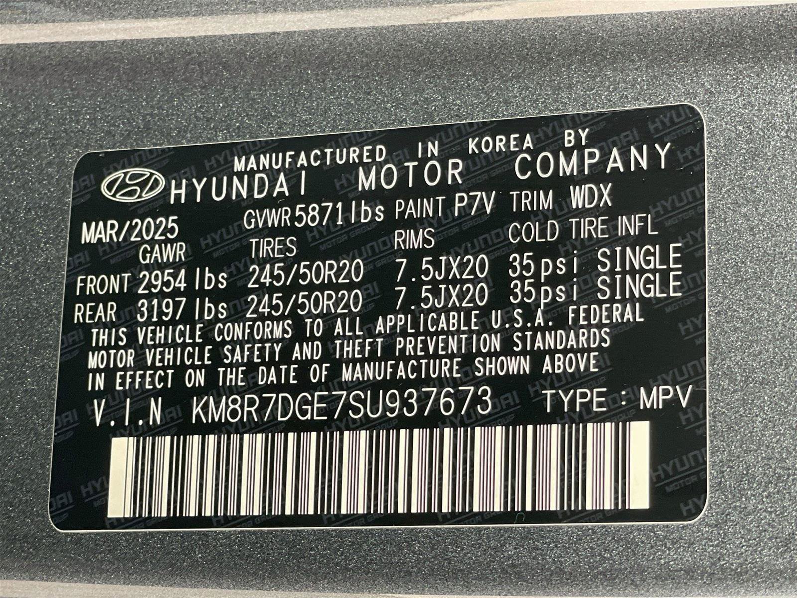 Used 2025 Hyundai Palisade Calligraphy AWD/4WD image 38