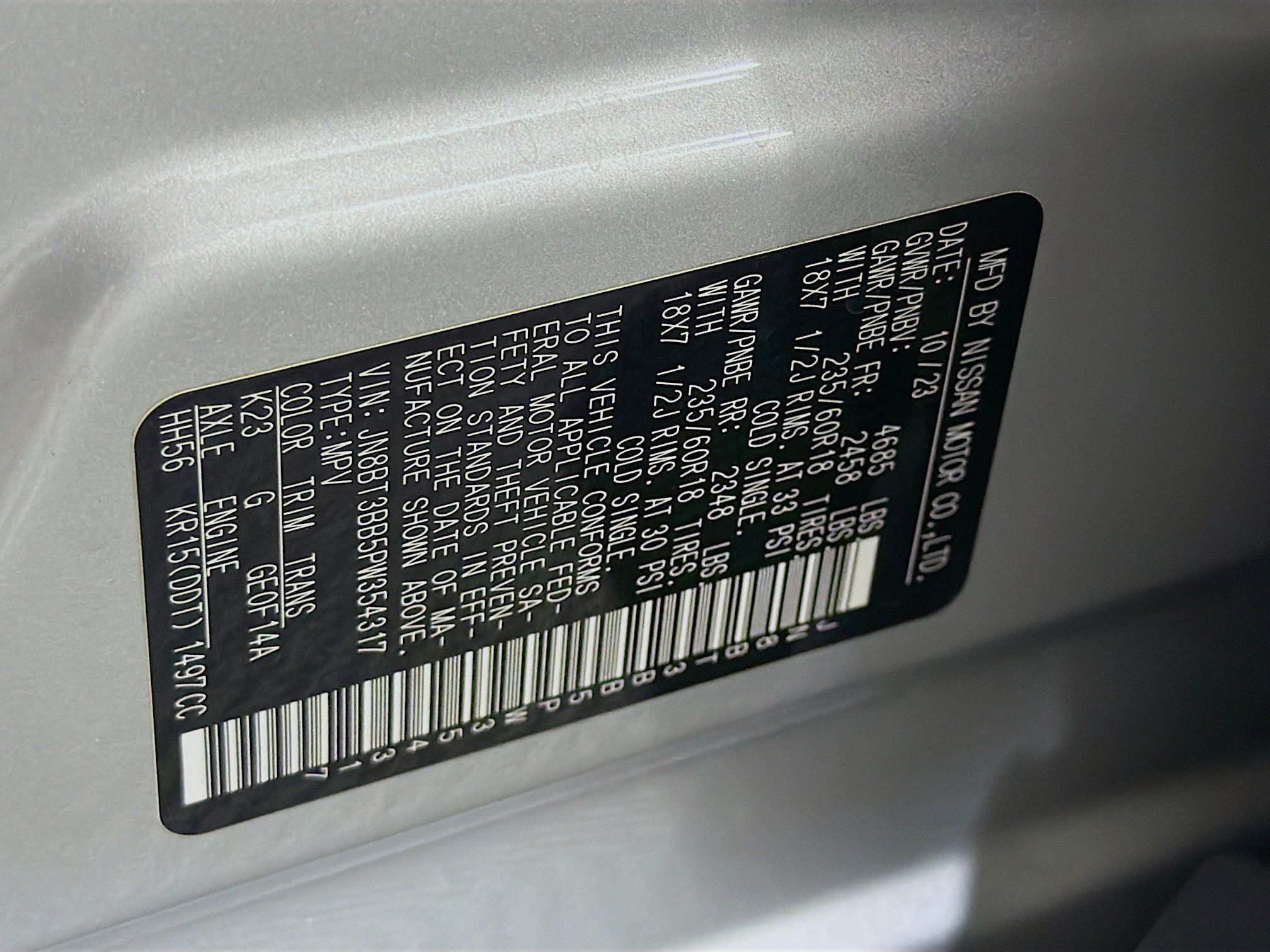 Used 2023 Nissan Rogue SV AWD/4WD image 12
