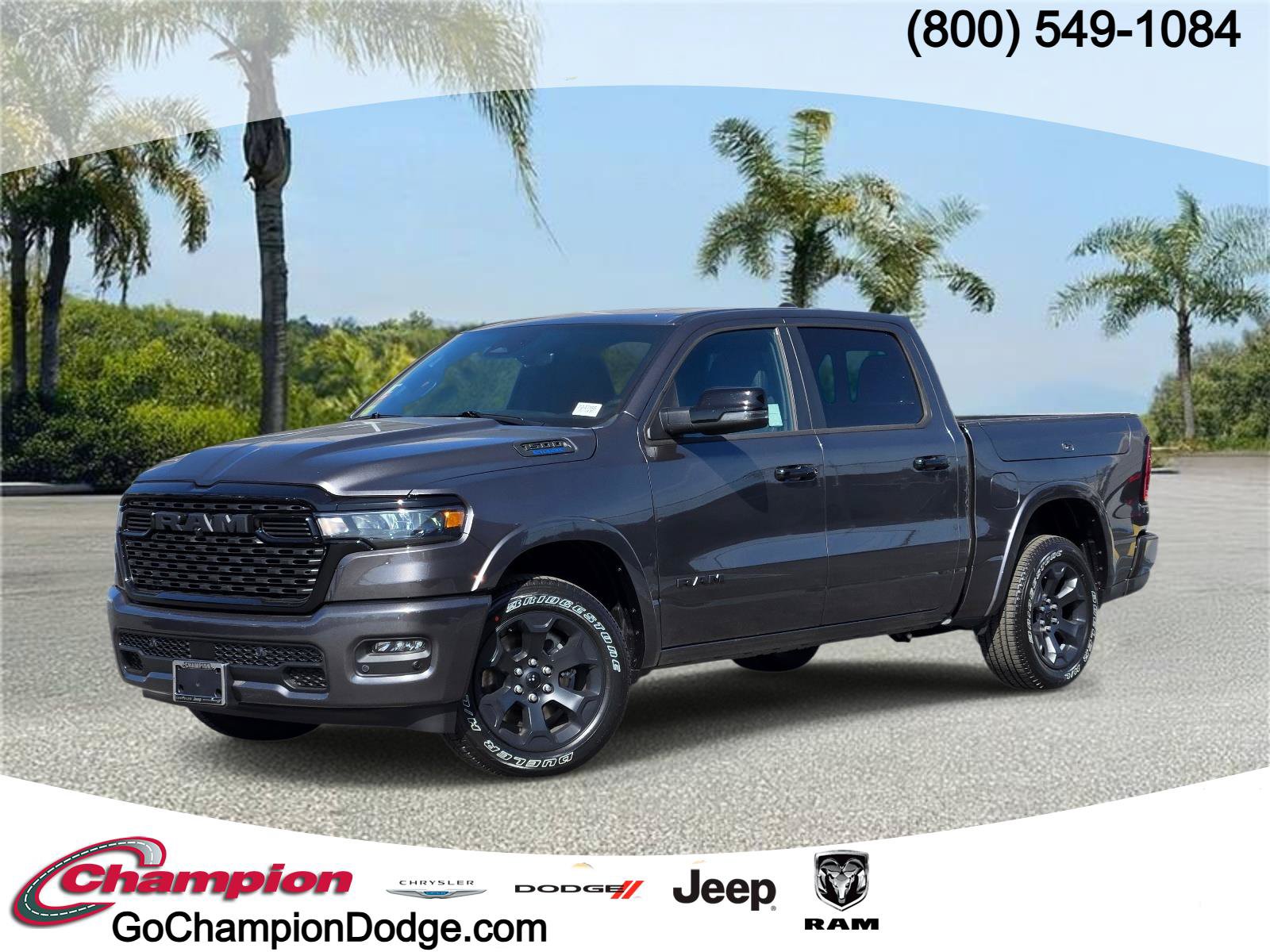 New 2026 RAM 1500 Big Horn w/ Night Edition RWD image 1