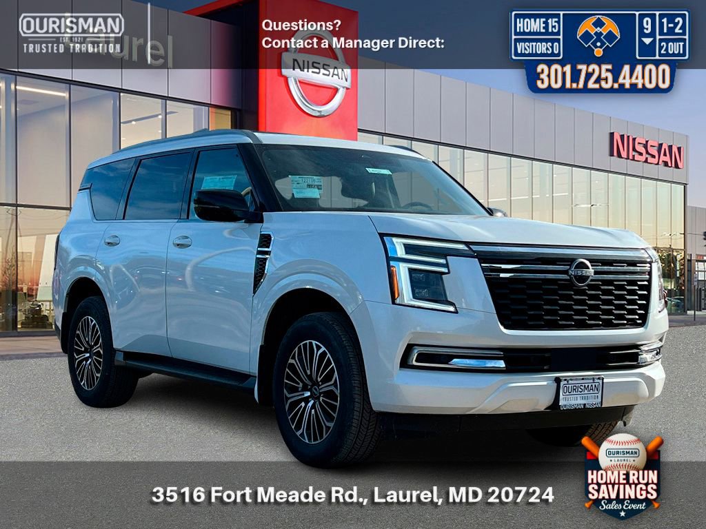 New 2026 Nissan Armada SL w/ Captain's Chari Seat Package AWD/4WD image 1