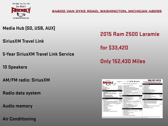 Used 2015 RAM 2500 Laramie AWD/4WD image 5