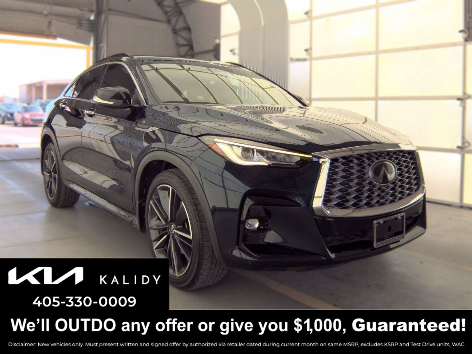 Used 2023 INFINITI QX55 Luxe w/ Cargo Package AWD/4WD image 1