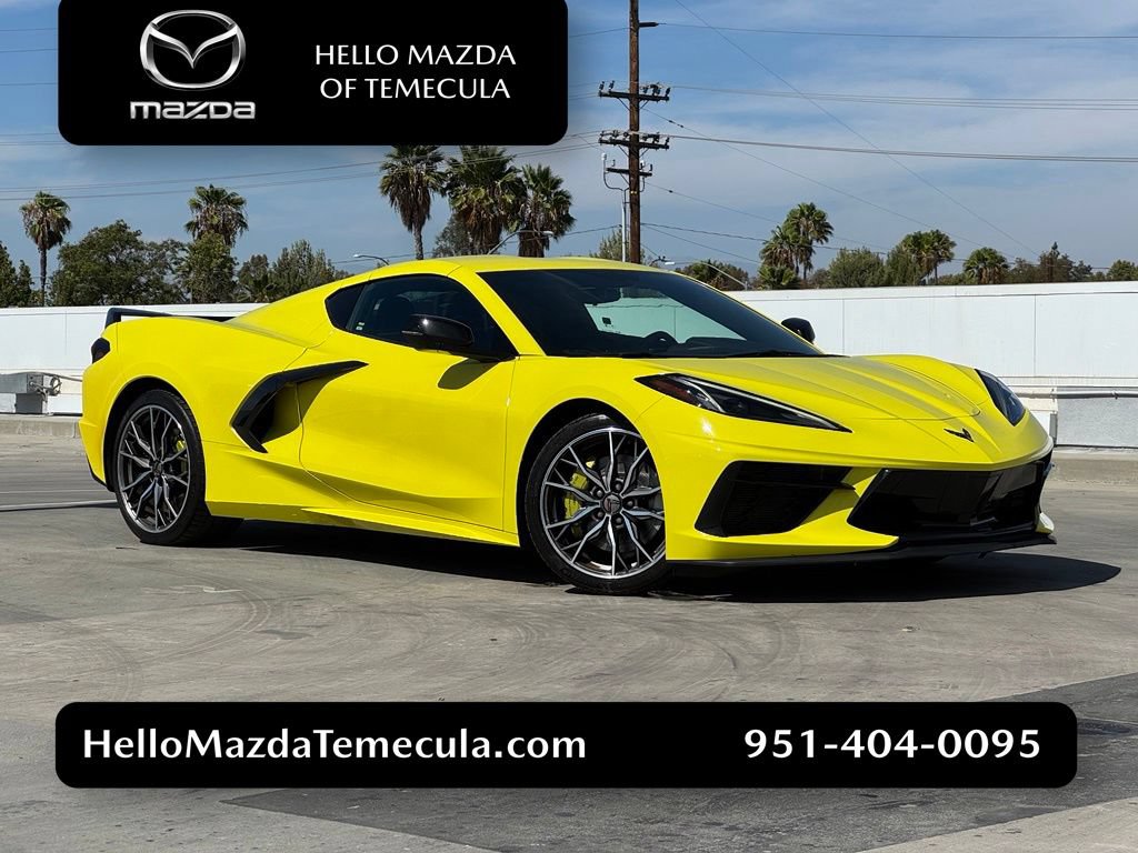 Used 2021 Chevrolet Corvette Stingray Coupe w/ Z51 Performance Package RWD image 1