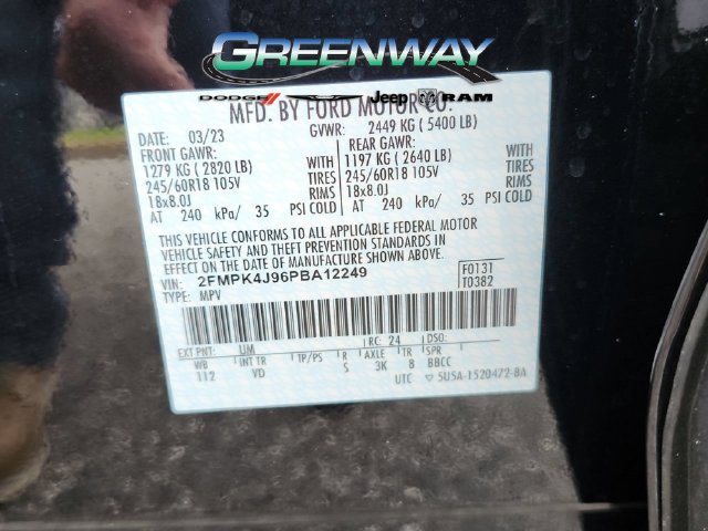 Used 2023 Ford Edge SEL w/ Convenience Package AWD/4WD image 31