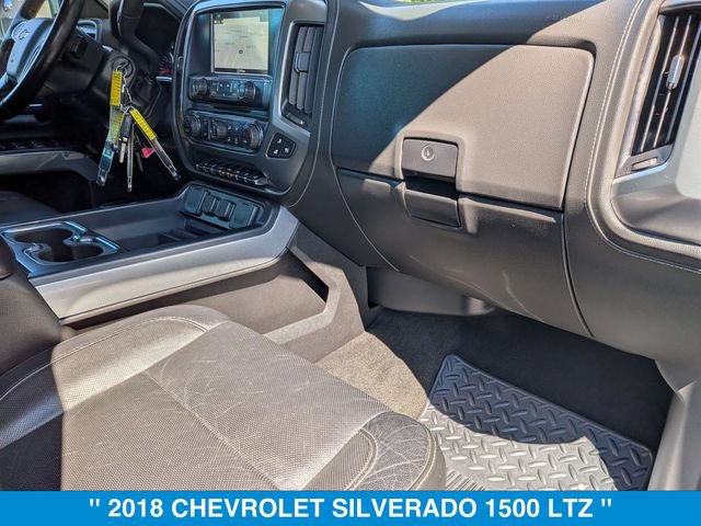 Used 2018 Chevrolet Silverado 1500 LTZ Z71 w/ LTZ Plus Package AWD/4WD image 40