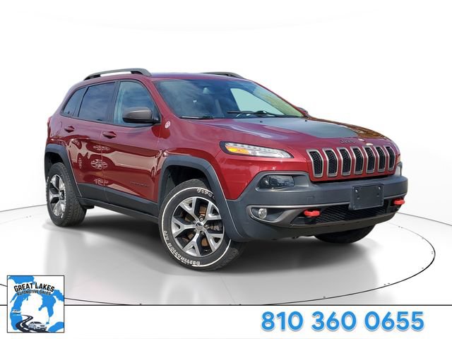 Used 2017 Jeep Cherokee Trailhawk AWD/4WD 360° Tour