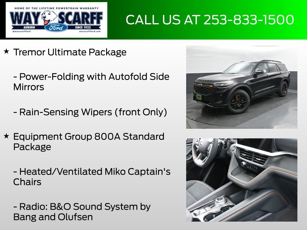 New 2026 Ford Explorer Tremor w/ Tremor Ultimate Package image 12