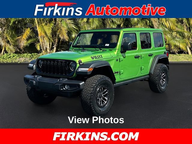 New 2025 Jeep Wrangler Willys