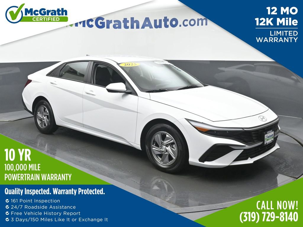 Used 2025 Hyundai Elantra SE image 1