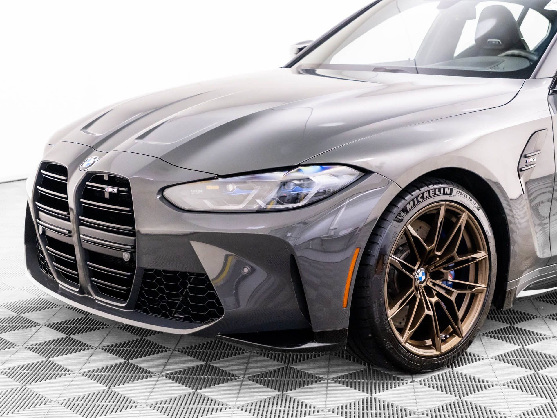 Used 2021 BMW M3 w/ Executive Package RWD image 38