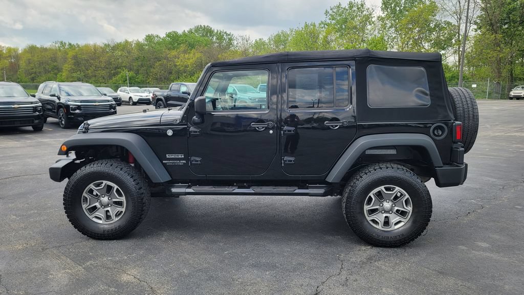 Used 2017 Jeep Wrangler Unlimited Sport w/ Quick Order Package 24S AWD/4WD image 7
