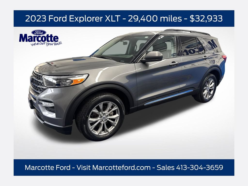 Certified 2023 Ford Explorer XLT w/ Equipment Group 202A