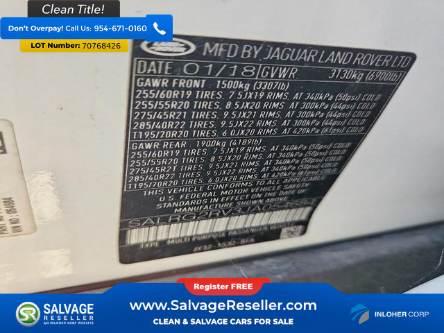 Used 2018 Land Rover Discovery SE AWD/4WD image 17