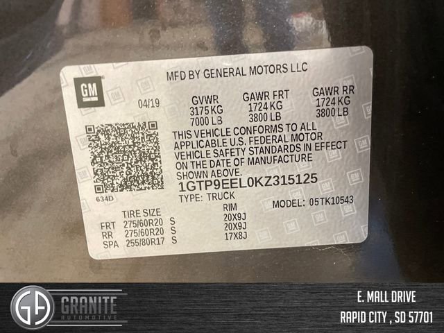 Used 2019 GMC Sierra 1500 AT4 w/ AT4 Preferred Package AWD/4WD image 29