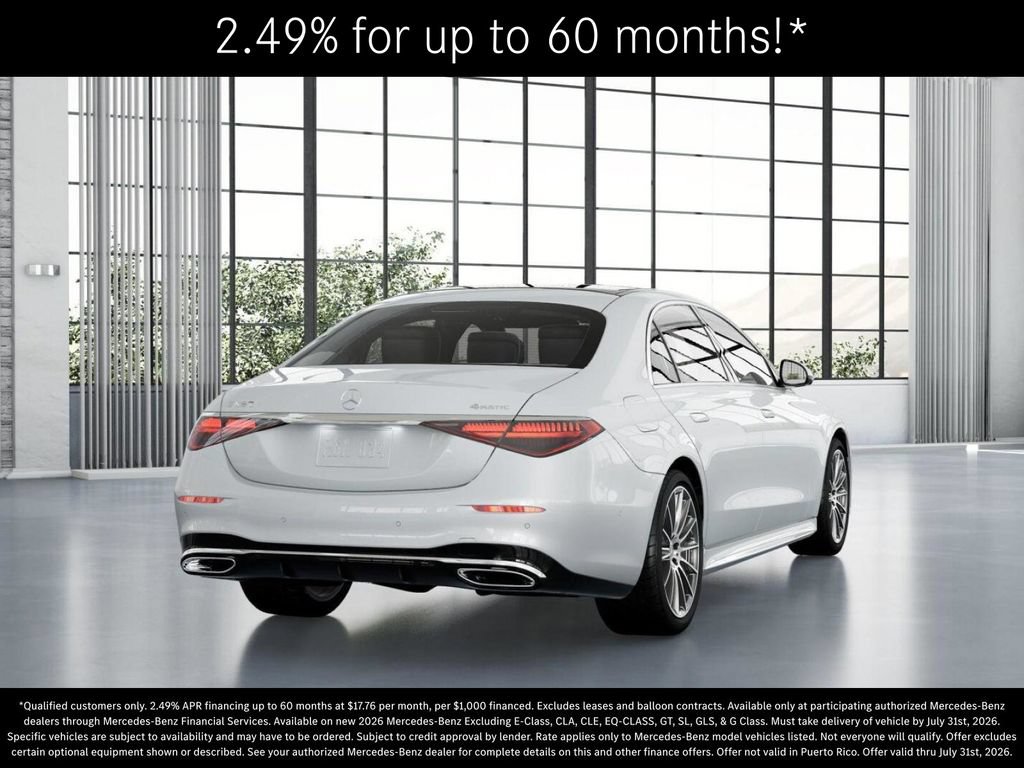 New 2026 Mercedes-Benz S 580 4MATIC Sedan image 23